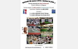 24 heures de judo : derniers jours, s'inscrire avant mercredi 27/3 !!!