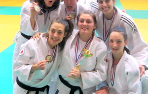 L' équipe féminine senior qualifiée au championnat de France 2ème division