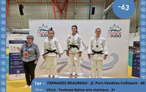 Lucie ARTHUR CARBONNE qualifiée au championnat de France 1ère division juniors à Paris !