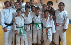 Les judokas du Blagnac Sporting Club Judo & du Terreforts Baziège Judo au club Almada à Lisbonne