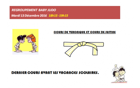 Regroupement de Noël des babys