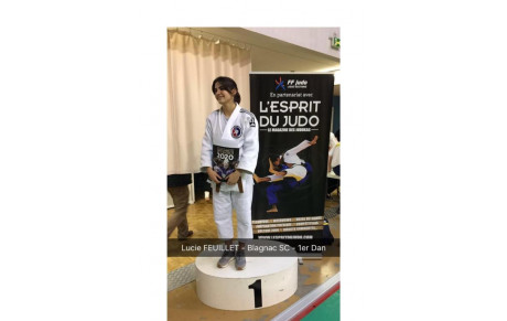 Lucie FEUILLET ceinture noire !!!!!!!!!!!!