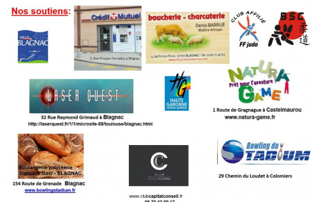 Merci à nos soutiens/partenaires