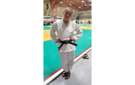 Marie ARTHUR CARBONNE est 3ème DAN 